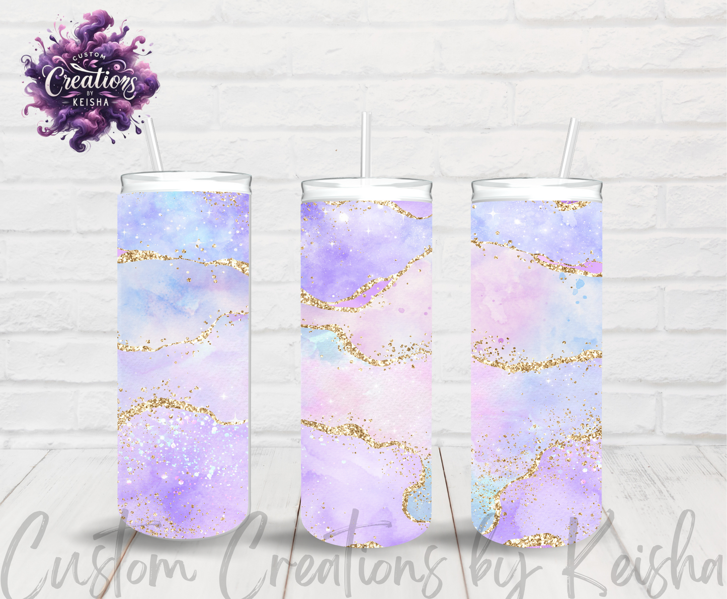 Marble 20oz Sublimation Tumbler