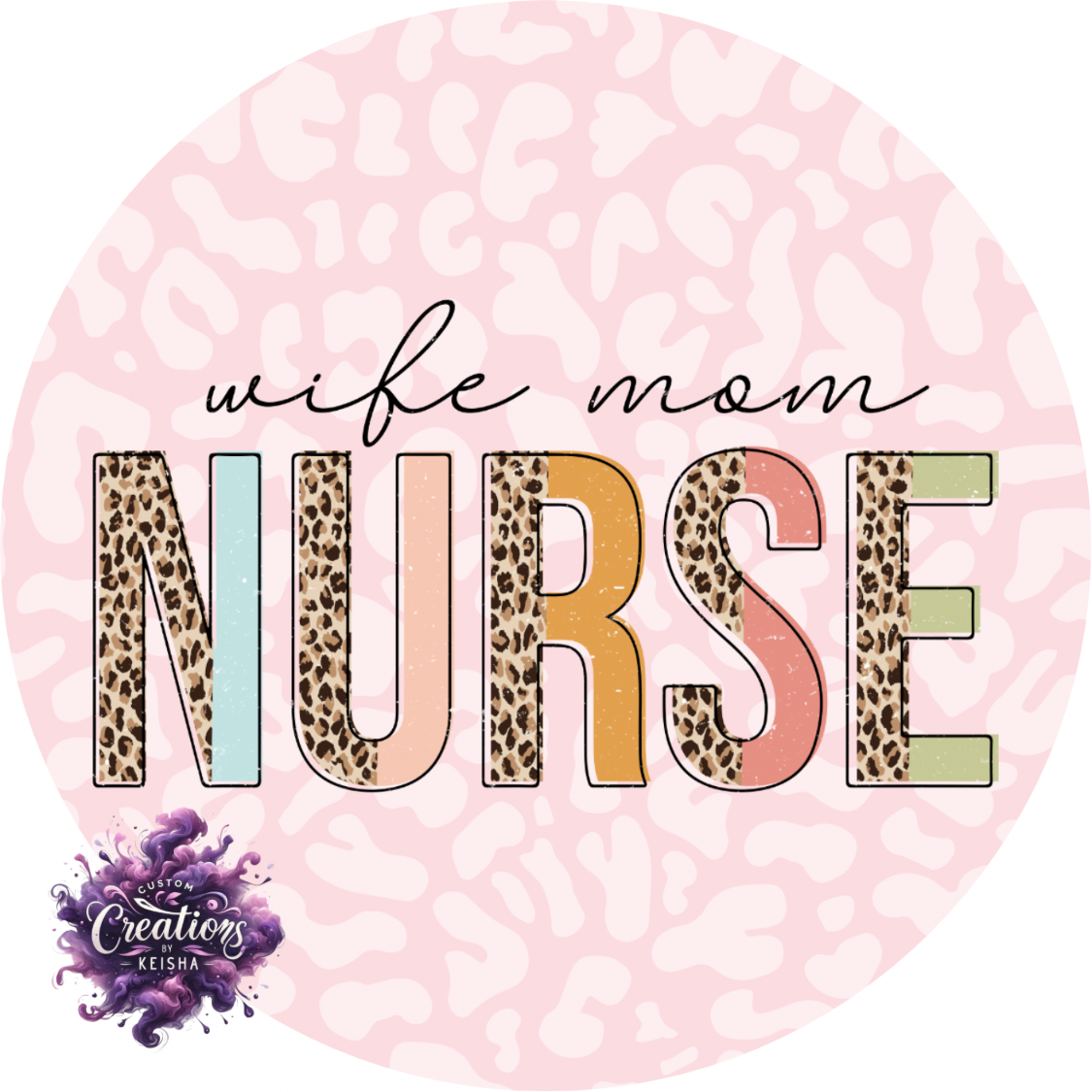 Nurse Sublimation Coasters