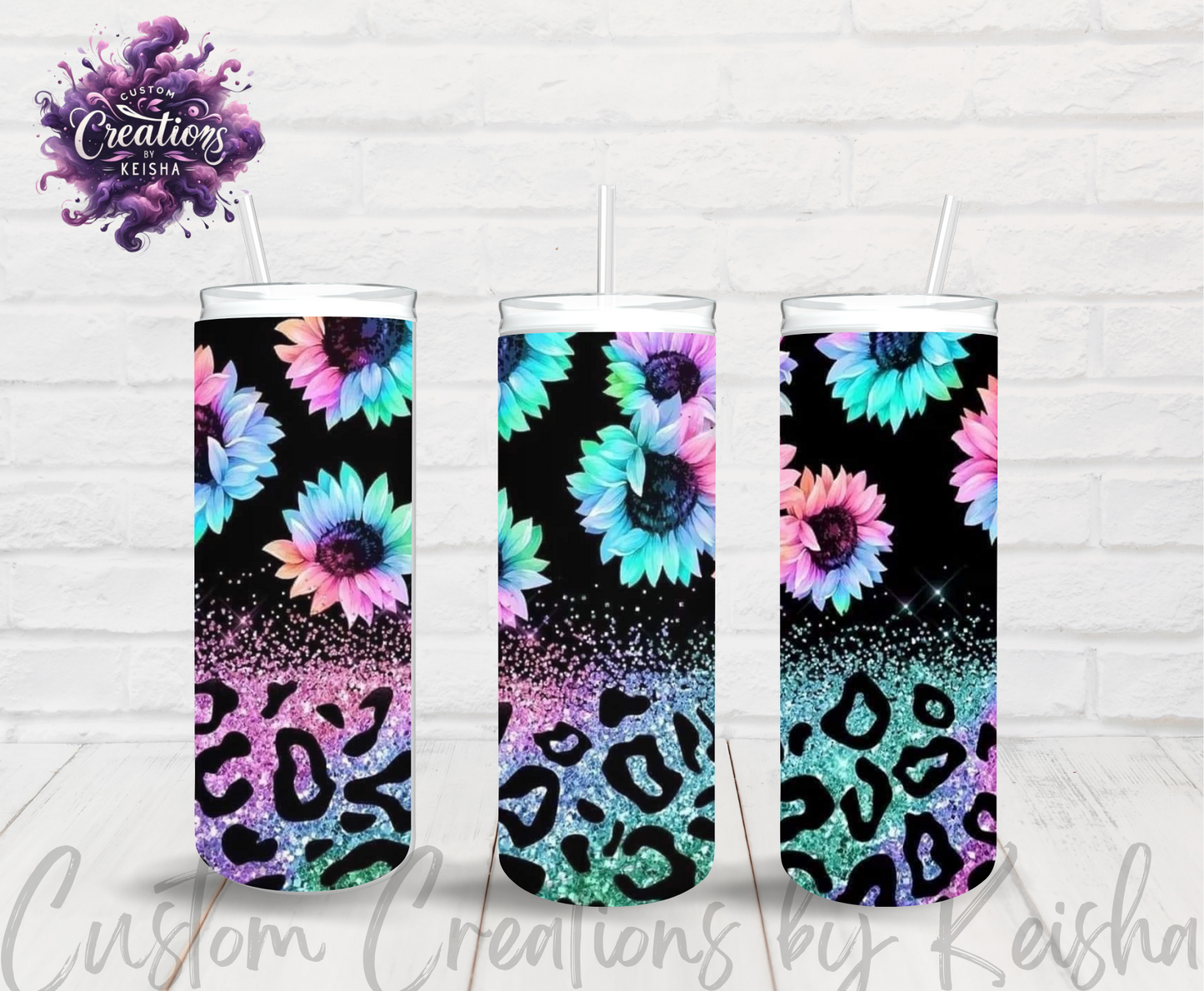 Leopard Print 20oz Sublimation Tumbler