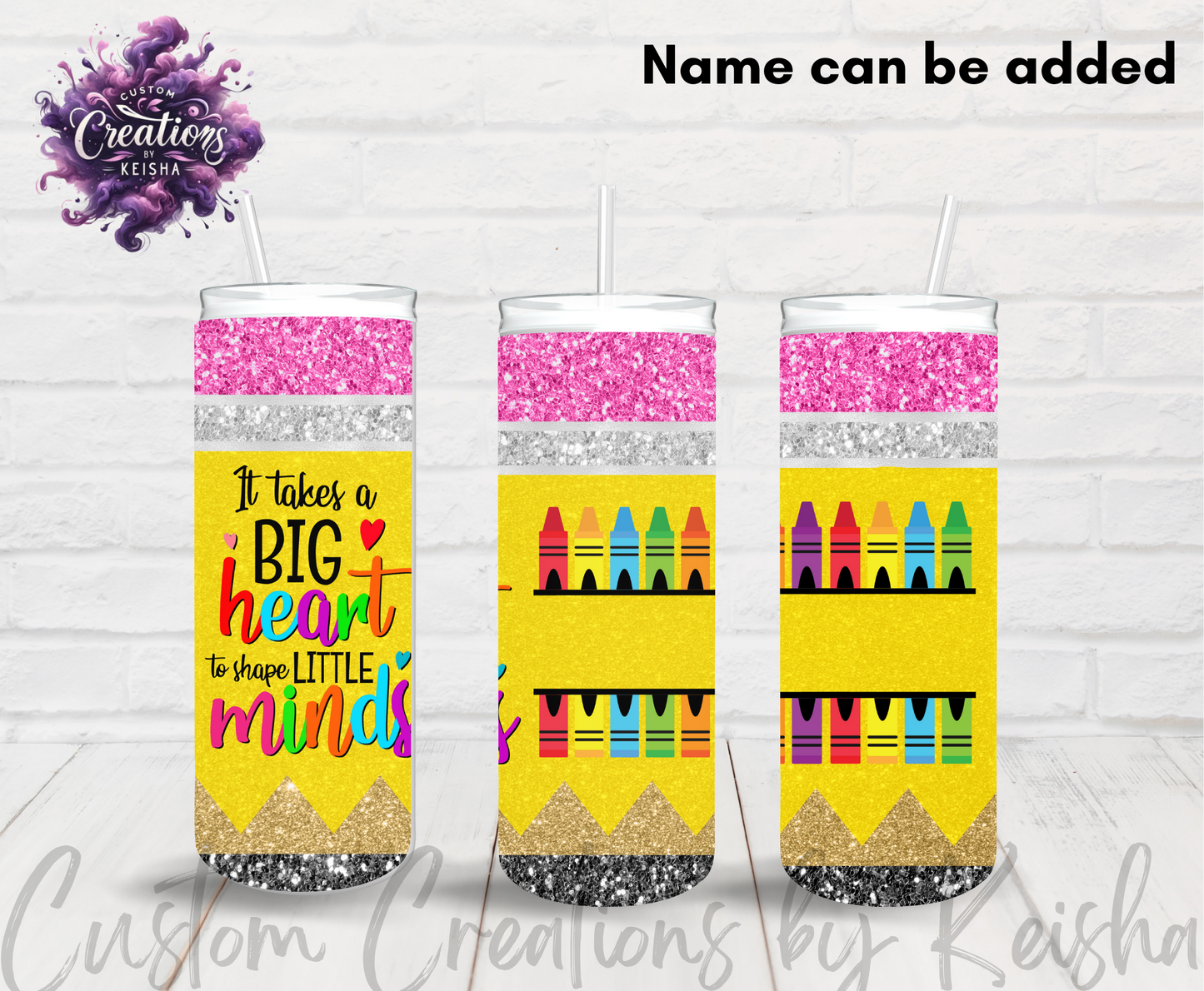 Teacher 20oz Sublimation Tumblers