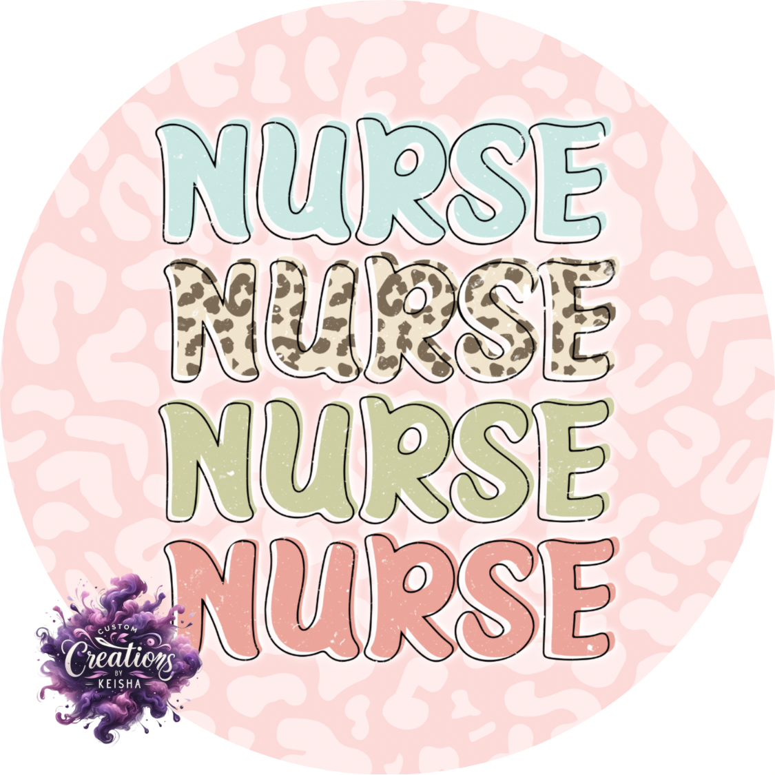 Nurse Sublimation Coasters