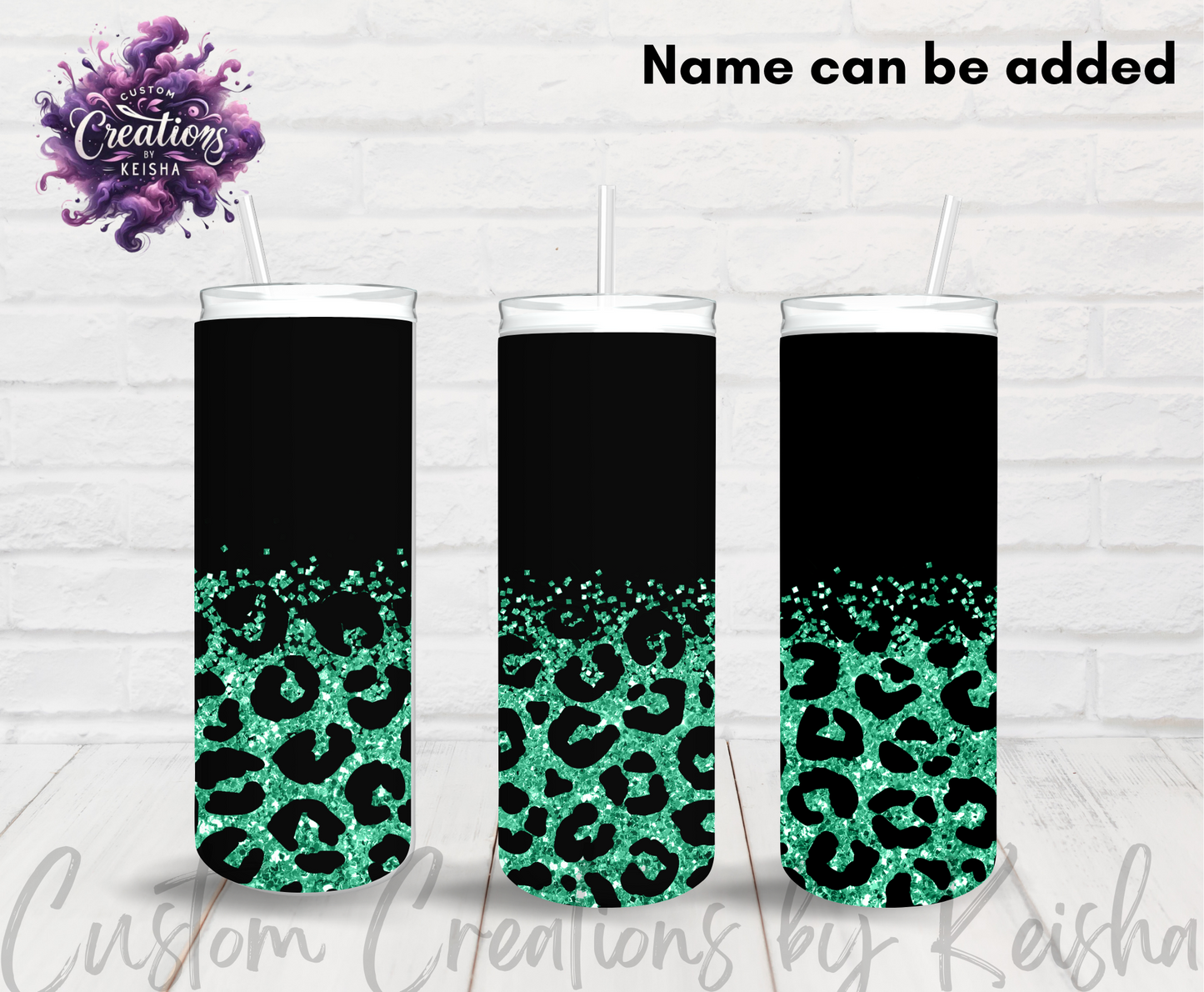 Leopard Print 20oz Sublimation Tumbler