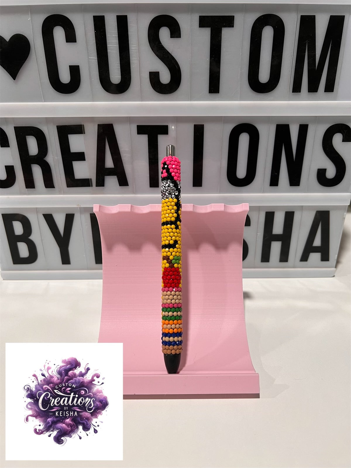 Teacher Inspired Rhinestone Pens