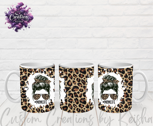 Ceramic Mom Sublimation Coffee Mugs