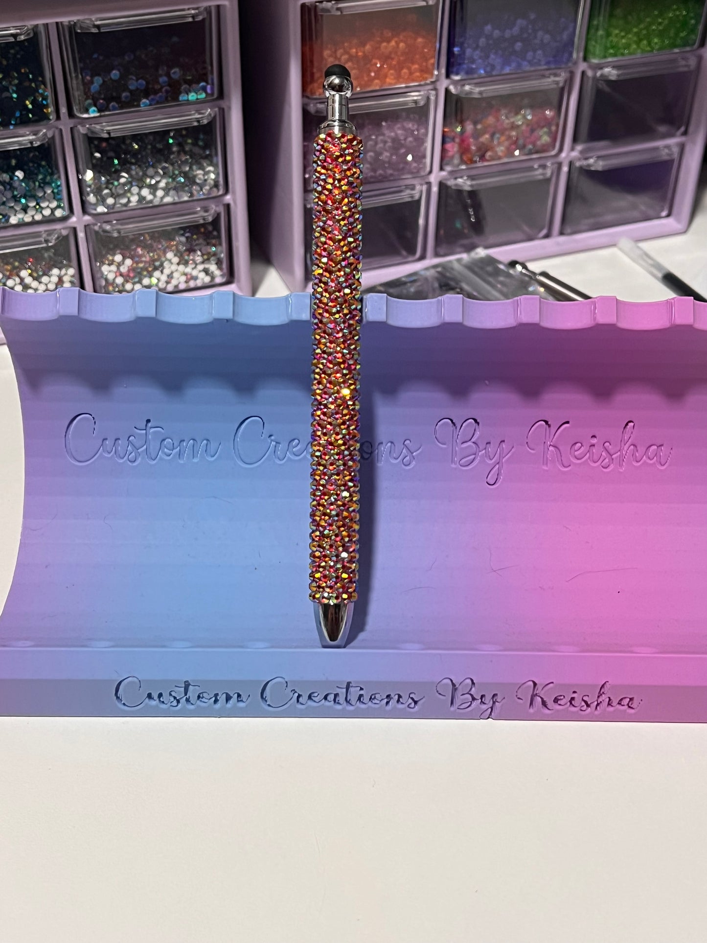 Multi Color Rhinestone Pens