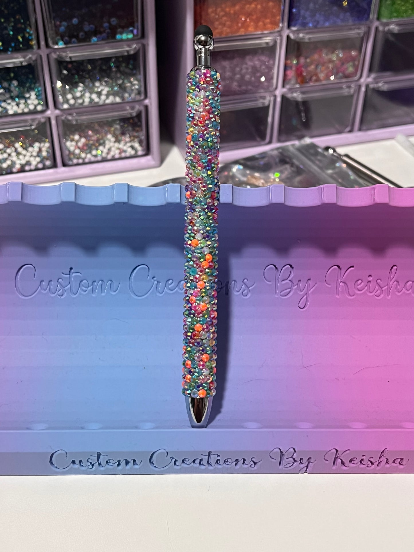 Multi Color Rhinestone Pens