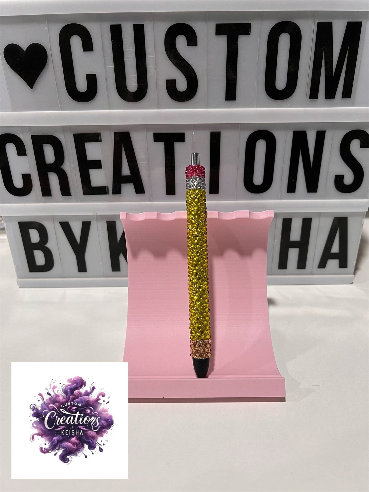 Teacher Inspired Rhinestone Pens