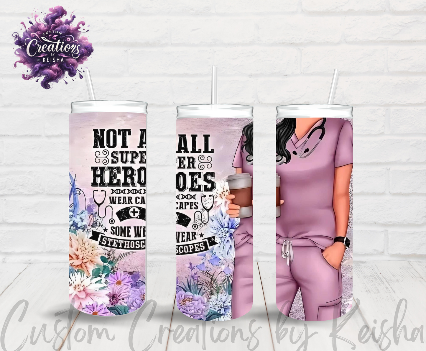 Nurse 20oz Sublimation Tumbler