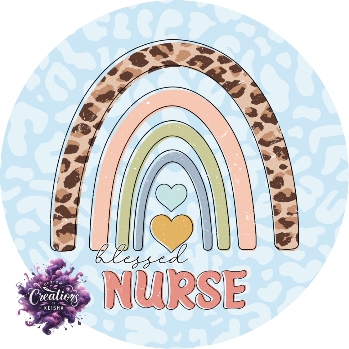 Nurse Sublimation Coasters