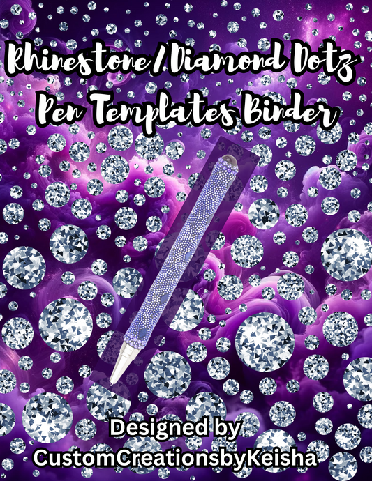 Bling Pen Templates Binder